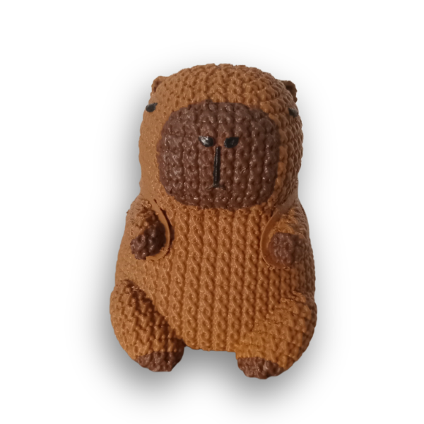 Producto - Capibara 3D efecto tejido crochet