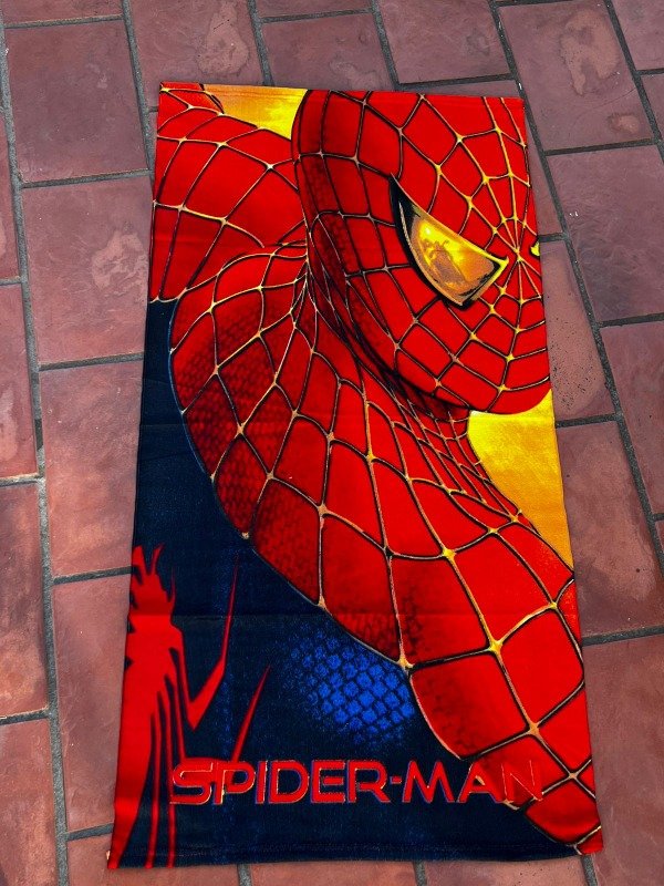 Producto - Toallon secado rápido Spiderman microfibra