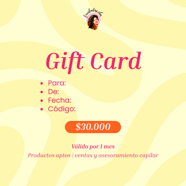 Producto - GIFT CARD