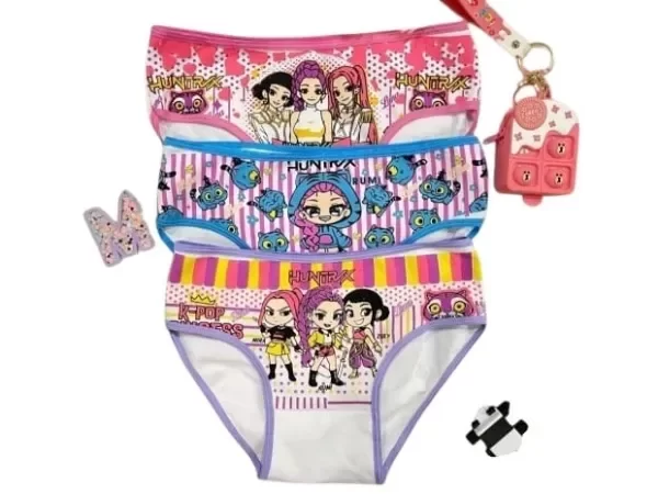 Producto - BNRP - Bombachas de Nena Estampadas X3/Docena - 1