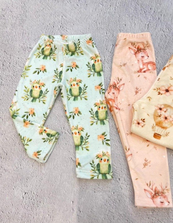 Producto - Calza de beba plush estampadas