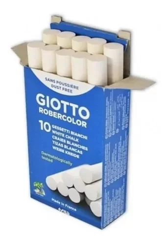Producto - TIZA GIOTTO ROBERCOLOR BLANCA X10