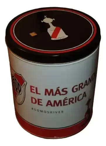 Producto - Fallada!! Lata De River Plate Libertadores 2015 20 Cm Alto