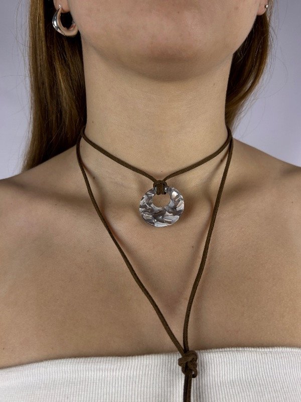 Producto - CHOCKER DE GAMUZA VARIOS COLORES MARMOLADOS 9017