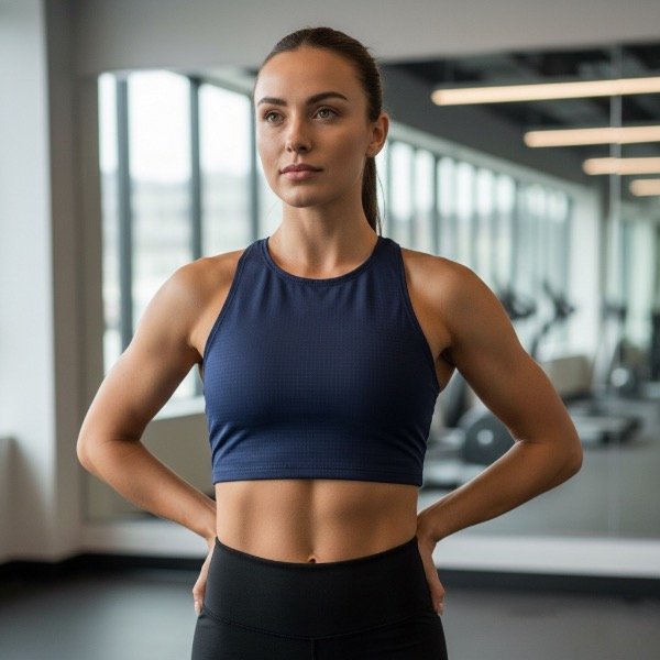 Sudadera crop fitmix — imagen 2