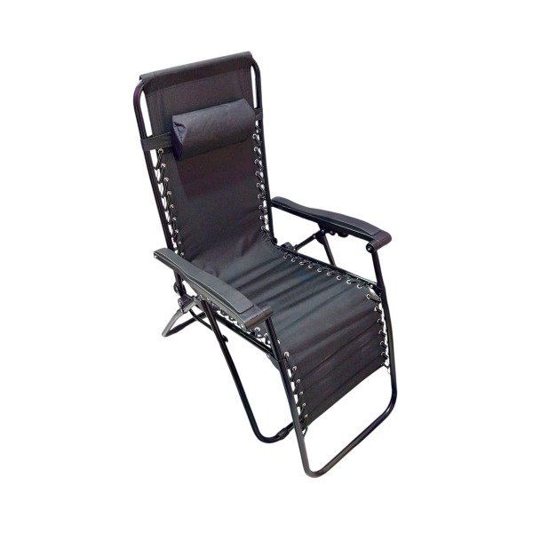 Producto - Reposera Reclinable Negra