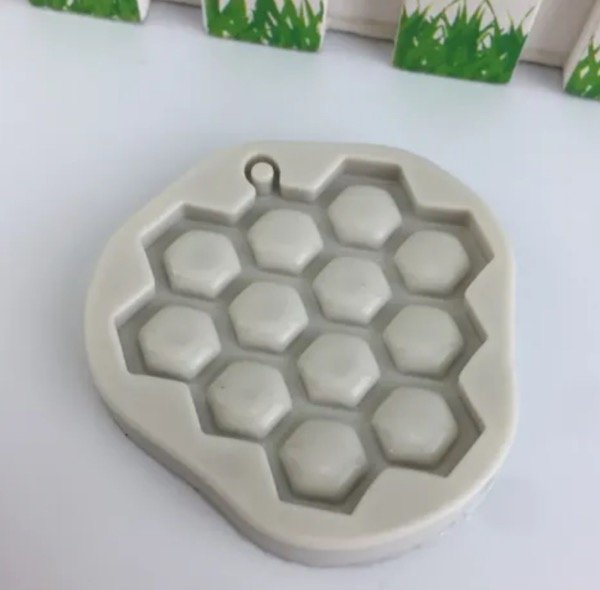 Producto - MOLDE SILICONA PERFUMERO PANAL DE ABEJAS