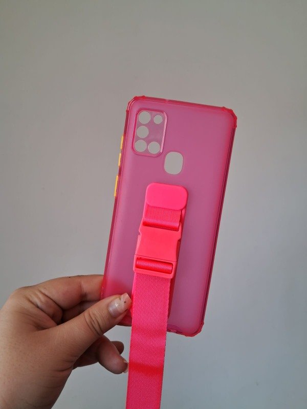 Producto - Funda con correa rosa