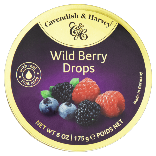 Producto - Caramelos Cavendish and Harvey Lata 175g orígen Alemania