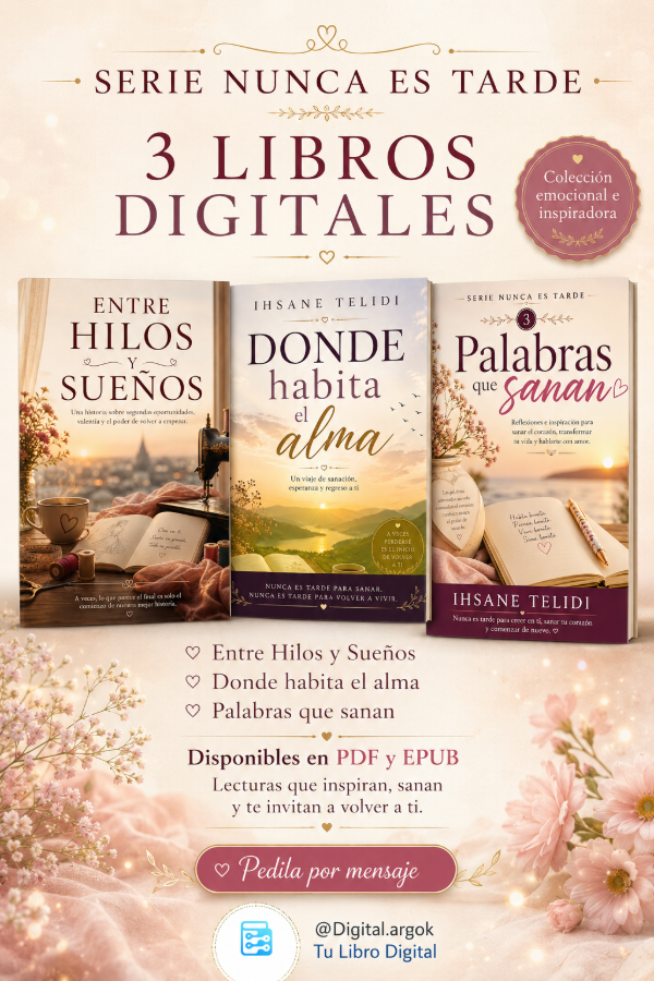 Producto - SERIE NUNCA ES TARDE
