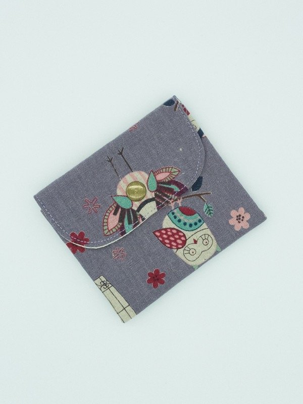 Producto - Monedero Roma - Pajaritos Lila
