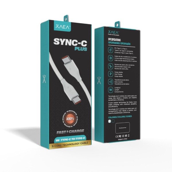 Producto - Cable Sync tipo c a tipo c