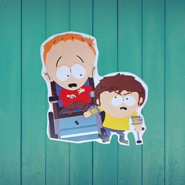 Producto - Stickers south park pelea de invalidos