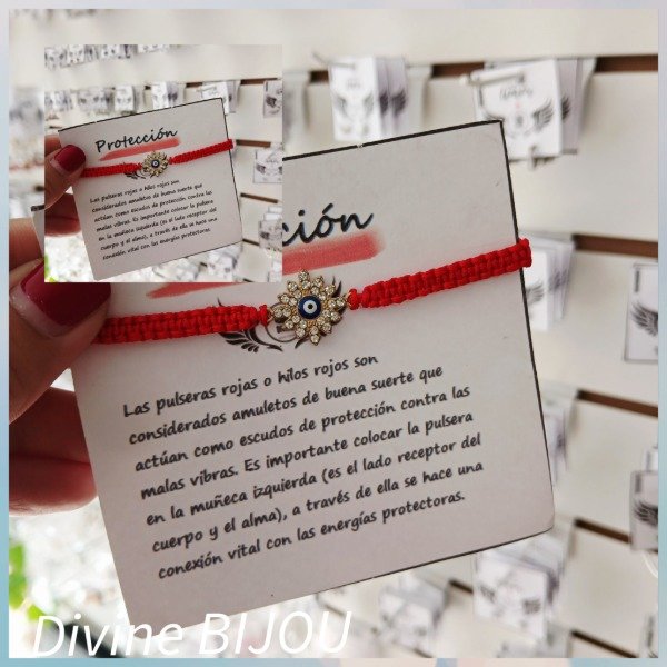 Producto - Pulsera roja protección