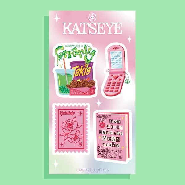 Producto - Set Troquelado Katseye