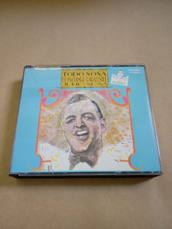 Producto - Todo Sosa de FM Tango a usted - Julio Sosa - Columbia 1991 - CD doble - 0