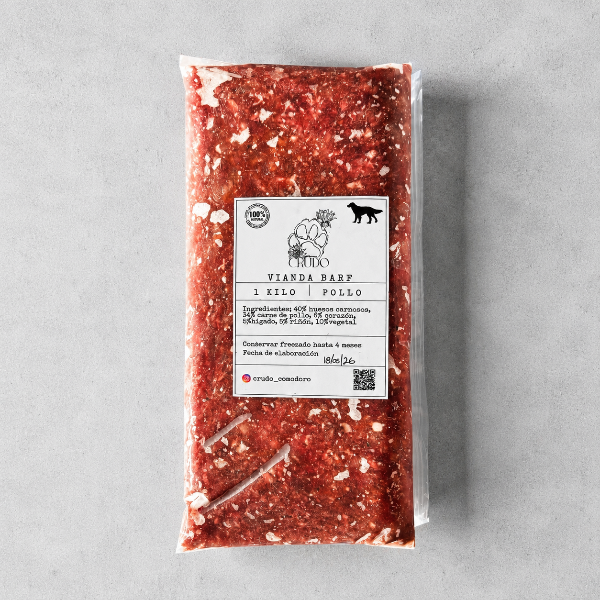 Producto - Viandas BARF para perros x1 kg