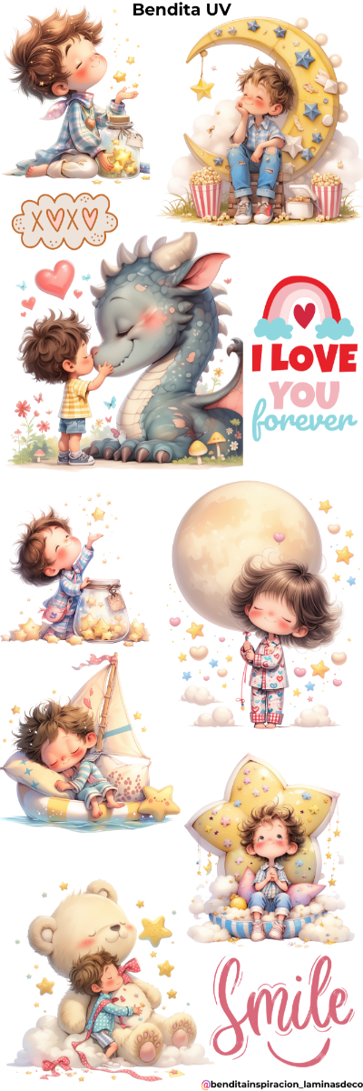 Producto - Bendita UV Nene con dragón