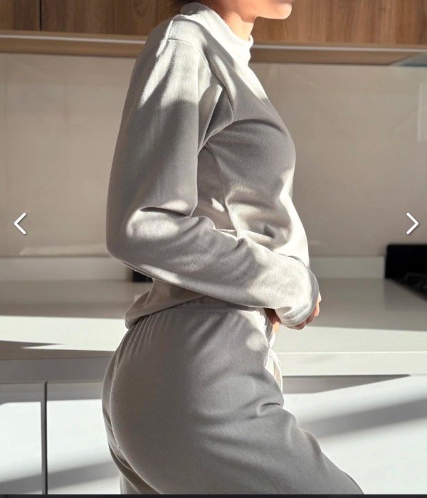 Producto - Pijama Anahí- Gris