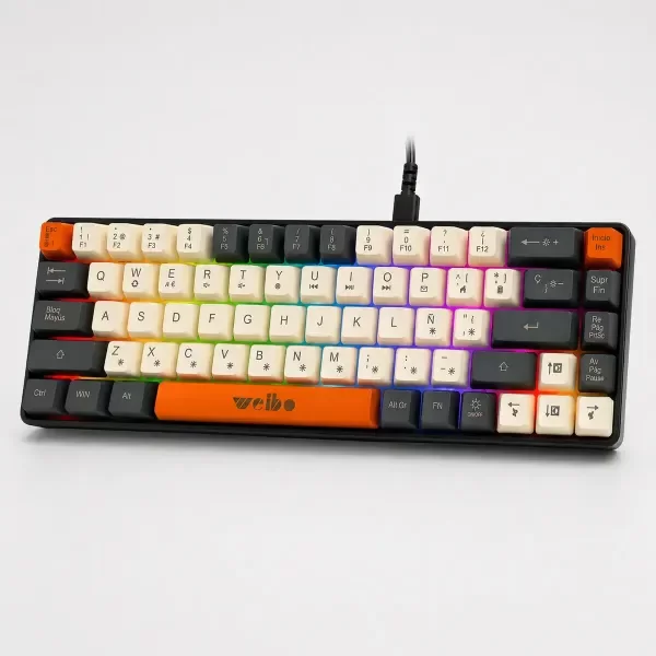 Producto - Teclado Weibo Wb-333 Compacto Gamer - 1