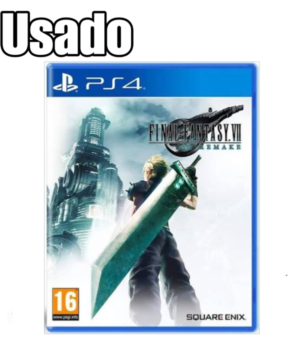 Producto - Final Fantasy 7 Remake Juego Físico Usado PS4