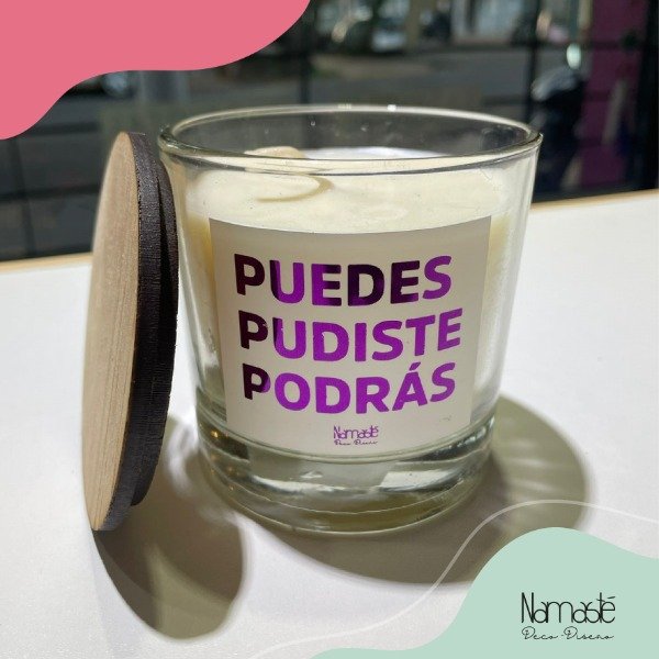 Producto - Vela Puedes Pudiste Podrás
