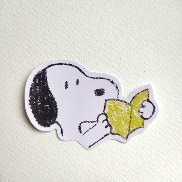 Producto - Sticker Snoopy lector