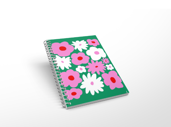 Producto - CUADERNO FLORES 001