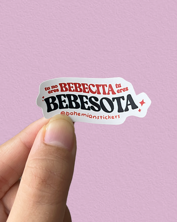Producto - ME PORTO BONITO - Sticker individual Bad Bunny