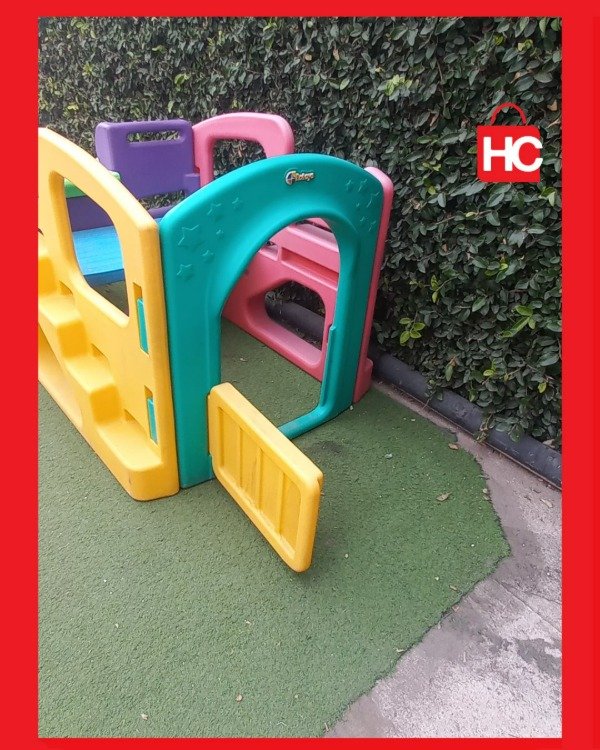 Producto - Plaza de juegos / Mangrullo con tobogán Rotoys - Diversión total en el patio - 3
