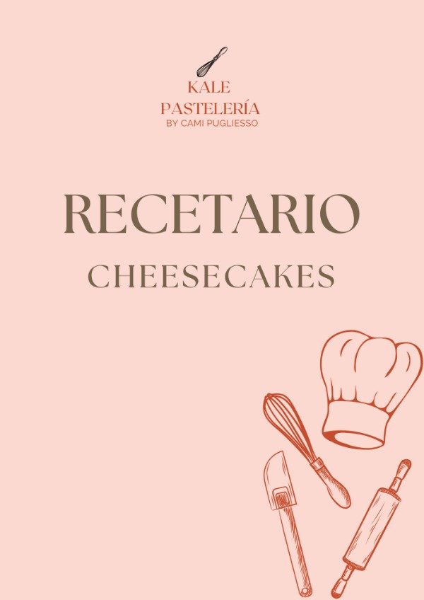 Producto - Recetario cheesecakes