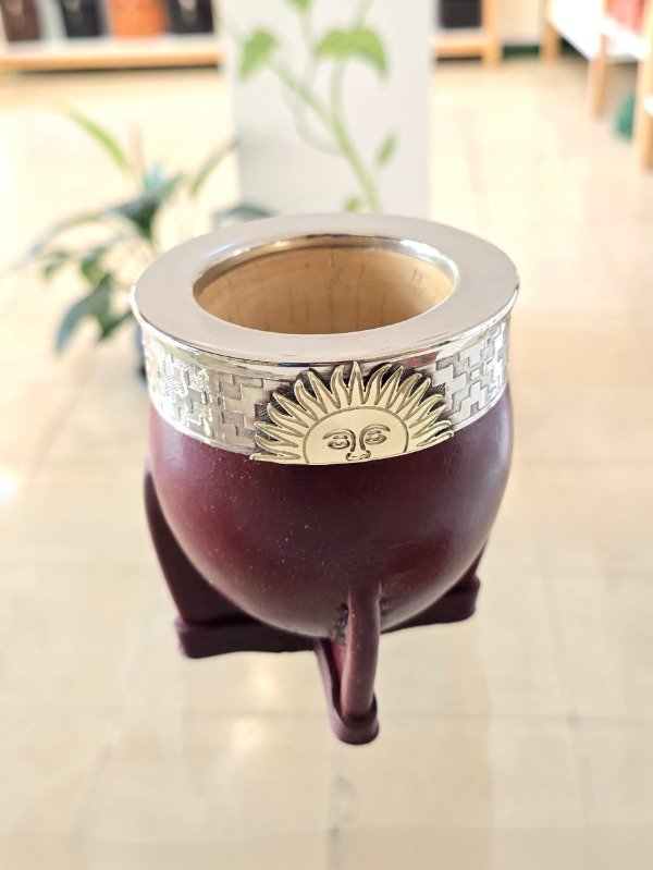 Producto - Mate Imperial Alpaca Sol Naciente Bronce