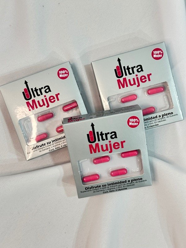 Producto - Pastilla ULTRA MUJER vigorizante