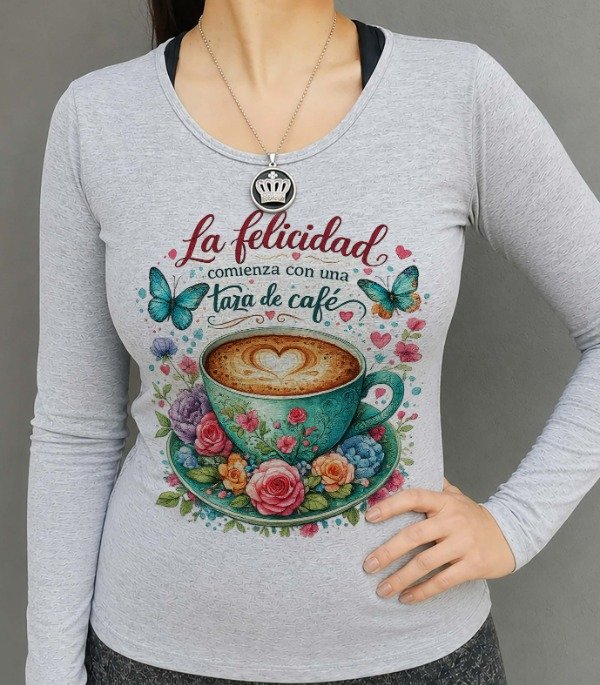Producto - Remeras mangas largas Mujer Vintage Style - 0