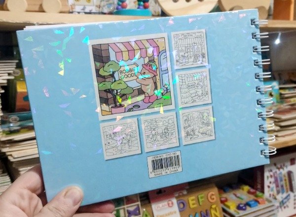 Producto - Libro para colorear Bobbie Goods. Tapa dura. 50 hojas. dibujos pintar COMFY DAYS - 6