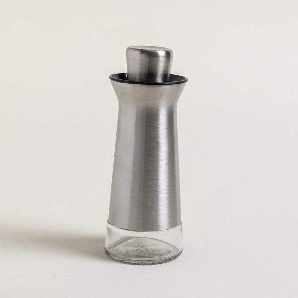 Producto - ACEITERA DE VIDRIO Y ACERO 250ML