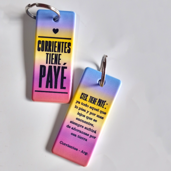 Producto - LLAVERO - CORRIENTE PAYÉ