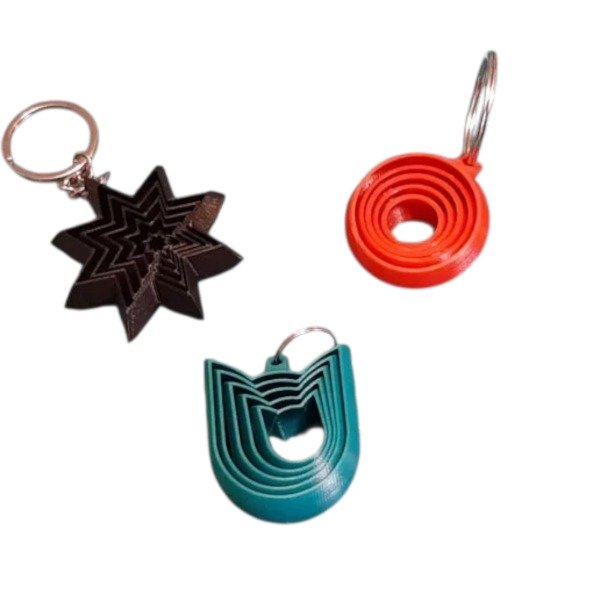 Producto - Llavero Sensorial con Movimiento 3D
