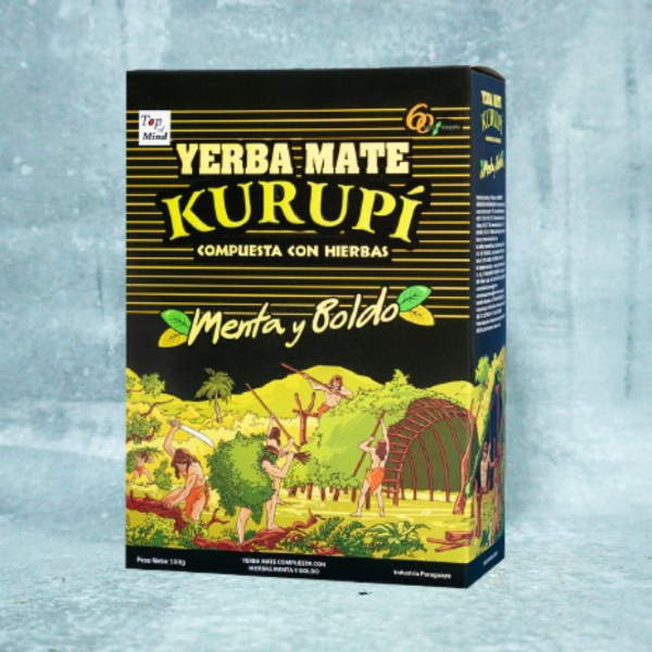 Producto - YERBA KURUPI MENTA Y BOLDO 500 GR