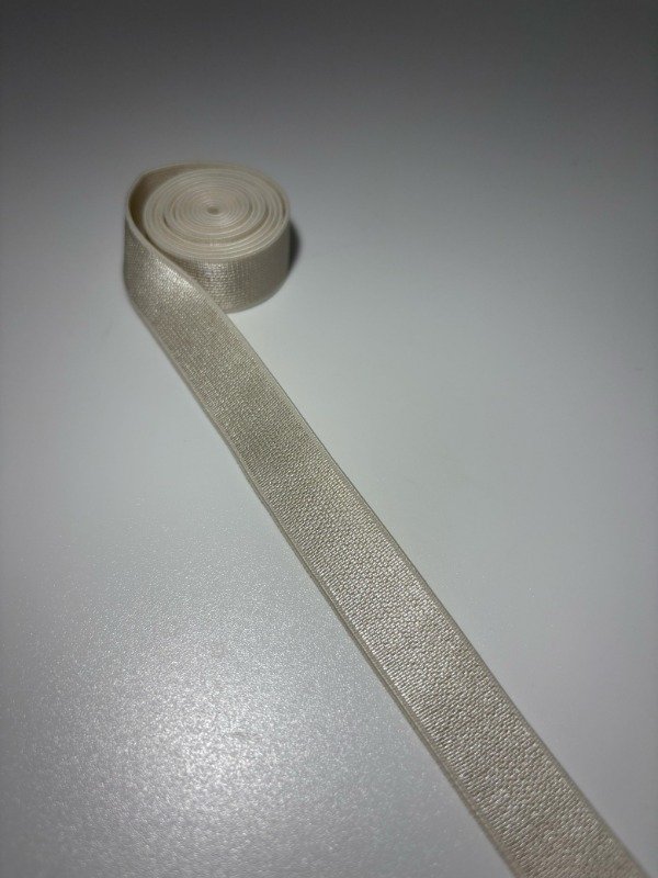 Producto - Elástico bretel chino 15mm hueso (por metro)