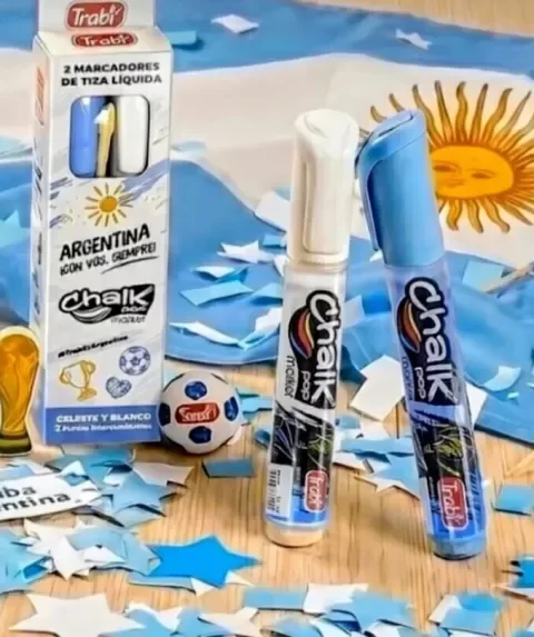 Producto - Marcadores de Tiza Líquida Trabi Chalk Pop Argentina - 1