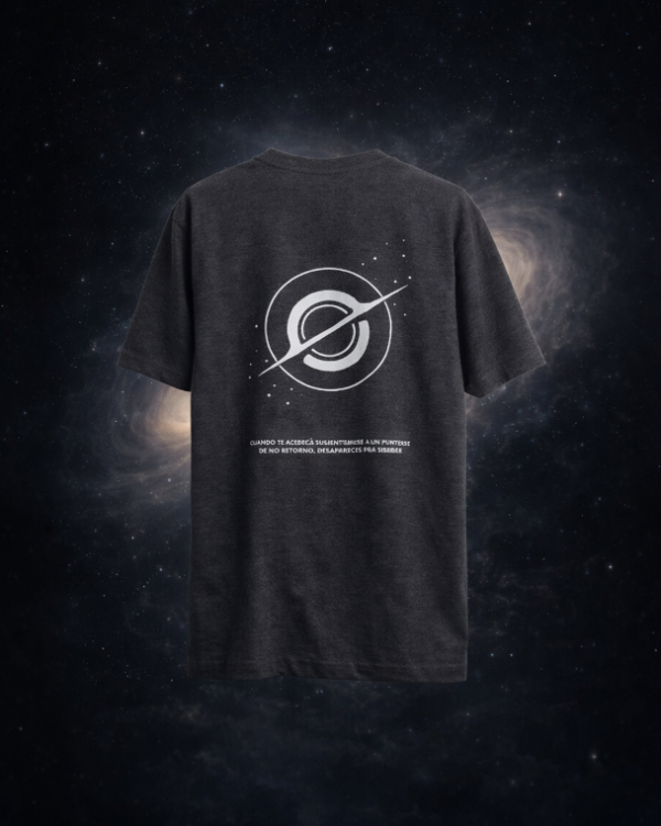 Producto - Remera Agujero Negro Gris