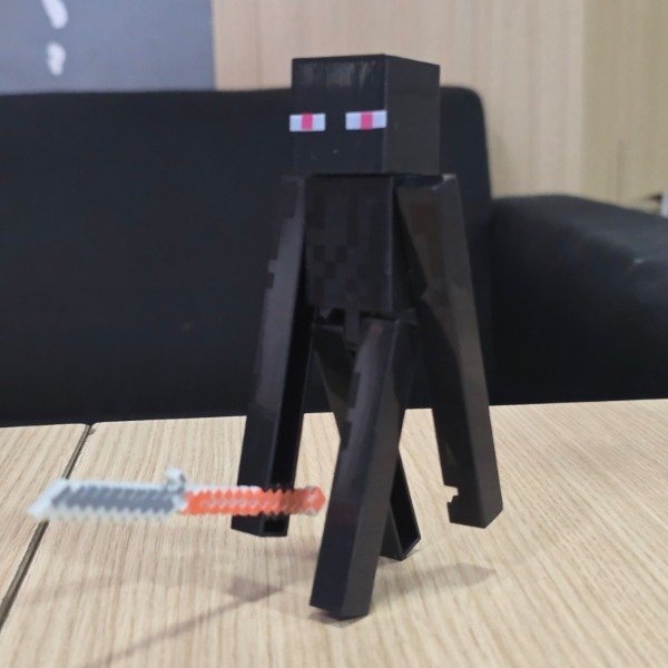 Producto - Muñeco: Enderman [14 cm] (Minecraft)