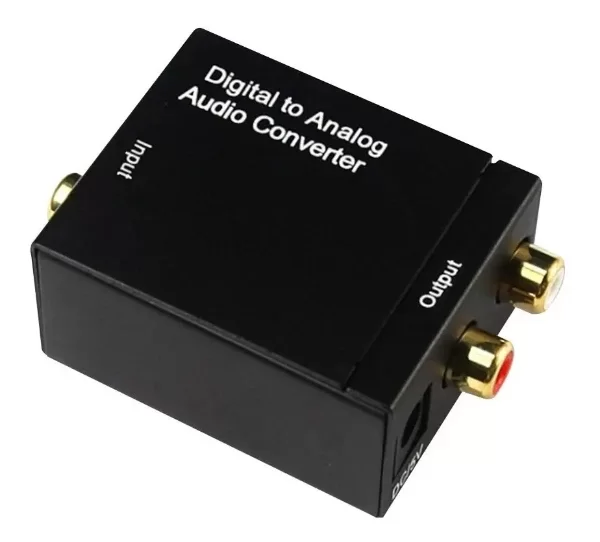 Producto - Conversor Audio Optico Digital Toslink A Analogico Rca - 0