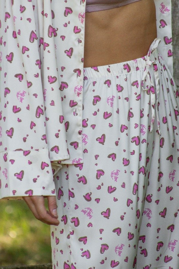 Producto - Pijama calma corazones