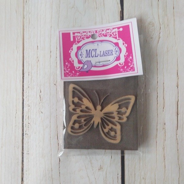 Producto - Sello ALTO RELIEVE 6x6 Mariposa