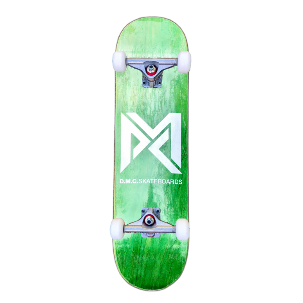 Producto - Skate Profesional Tabla DMC Completo - Full Logo Verde B - ENVÍO GRATIS