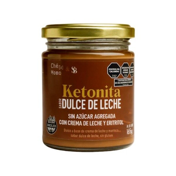 Producto - Ketonita Dulce de Leche Keto Chez Momo 165gr