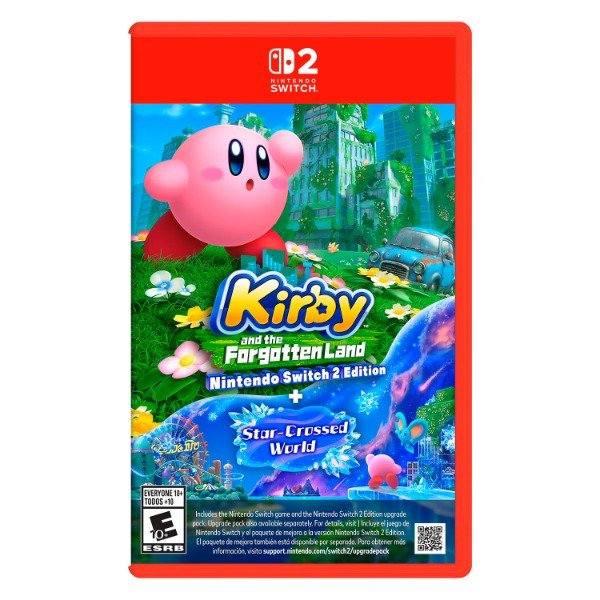 Producto - Nintendo Switch 2 Kirby and the Forgotten Land + Star-Crossed World