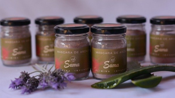 Producto - Máscara de arcilla con Aloe y lavanda - 3